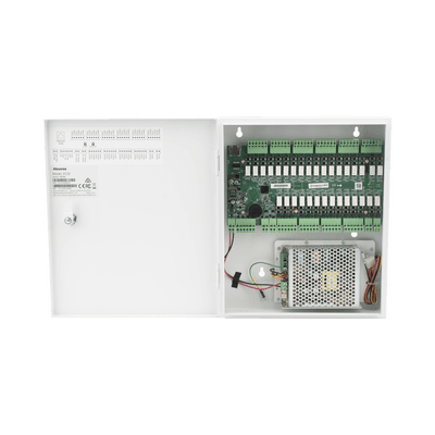 Controlador de Elevador IP Para 32 Pisos / Gestión 100% en la Nube / Interfaz Web / Pases Temporales desde App / Activación de Pisos desde App/ Wiegand / POE / 20,000 Tarjetas /100,000 Eventos / Compatible con Videoporteros Akuvox