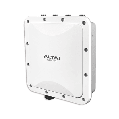 Punto de Acceso Industrial Super Wi-Fi 6 Conectorizado 2x2, Doble Banda Simultanea en 2.4 y 5 GHz, Hasta 400 m de Cobertura, 512 Usuarios Concurrentes
