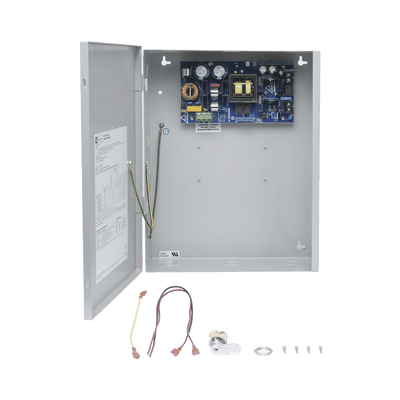 24 Vcc @ 10 A / Fuente de alimentación / 1 salida / capacidad de respaldo / requiere baterías.