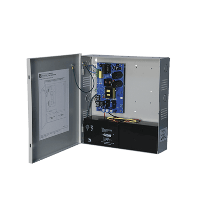 Fuente de Poder ALTRONIX de 24 Vcc @ 10 Amper / 1 salida / Ideal para aplicaciones de Control Acceso/Intrusión / CCTV / Con voltaje de entrada de 115 Vca / Con capacidad de baterías de respaldo / Requieren baterías