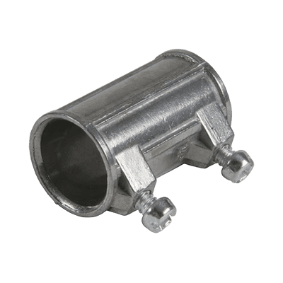 Cople de 1 1/4" para Tubo Pared Delgada con Tornillos Opresores.