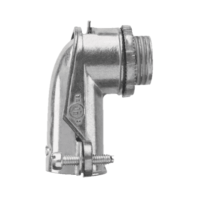Conector curvo para tubo flexible   3/8" (9.5 mm)