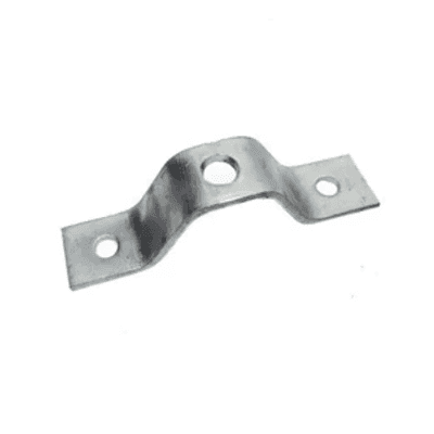 Clip U para fijar barra roscada de  1/2" (13 mm).