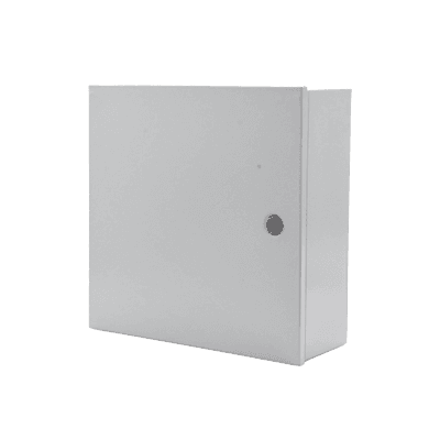 Gabinete de Acero, Uso Interior (Nema 1)  de 80 x 60 x 20 cm con Placa Interna / Tipo Telefónico.