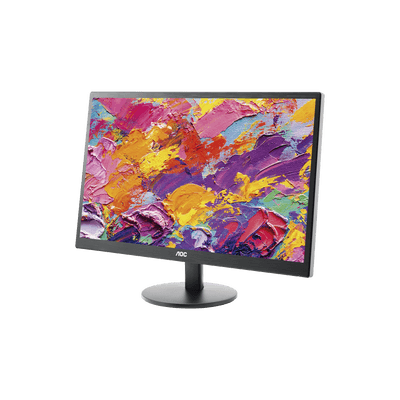 Monitor  LED de 22", Resolución 1920 x 1080 Pixeles con Entradas de Video HDMI/VGA