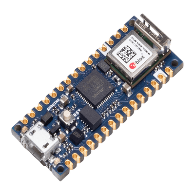Placa de Desarrollo IoT / Arduino Nano 33 IoT / Cortex-M0+ SAMD21 / Wi-Fi + Bluetooth / Chip Criptográfico ATECC608A / IMU 6 Ejes / Compatible Arduino IDE