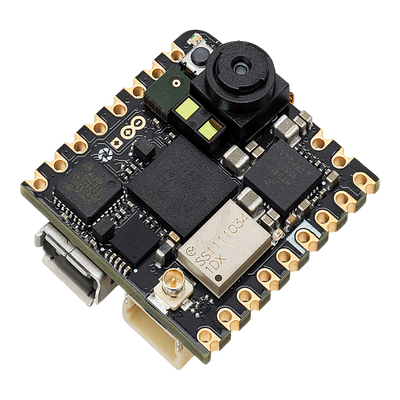 Placa de Desarrollo Arduino® Nicla Vision / Visión por Máquina en el Borde / STM32H747 Dual-Core / Cámara 2MP / Wi-Fi + Bluetooth® / Sensores IMU 6 Ejes + ToF / Crypto SE050C2 / Compatibilidad Arduino Cloud