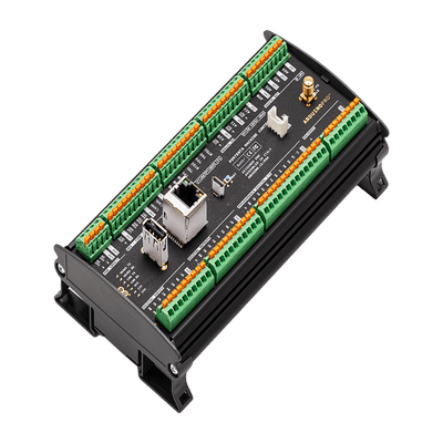 Controlador Industrial Arduino Portenta Machine Control / STM32H747XI Dual Cortex / 24V DC / 8 Entradas Digitales / 8 Salidas Digitales / 12 I/O Programables / 3 Entradas Analógicas / 4 Salidas Analógicas / 3 Canales Temperatura / CAN / Ethe