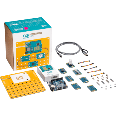 Kit Arduino Plug and Make / UNO R4 WiFi 48 MHz / 7 Modulino Nodes I2C Qwiic / Cloud IoT / Educación Maker / Solder-Free