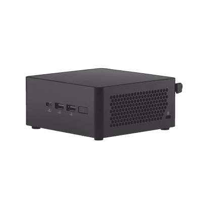 NUC / Asus / Mini PC Performance / Core i3 / 14a Generación / 1 X HDMI / 3 X USB / 1 X USB-C / WiFi 6 / Bluetooth / Memoria RAM, S.O y SSD o HDD No Incluido / Incluye Fuente