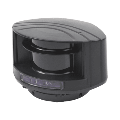 Sensor láser de seguridad para portones / barreras / puertas rápidas / Alternativa segura al uso de fotoceldas / Protege áreas de 10 x 10 m / Campo de protección ajustable