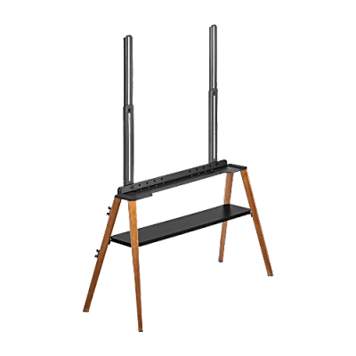 Soporte de TV Easel Studio TV Floor Stand | Compatible VESA 200x200 a 600x400 | Para Pantallas de hasta 75 Pulgadas | Capacidad de Peso 40 kg | Altura Ajustable 905-2590 mm | Incluye Cable Anti-Caída