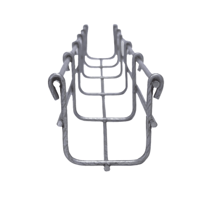 Charola Bimetálica Tipo Malla 54/50 mm, Ideal Para Utilizarse al Exterior o Zonas Húmedas, Hasta 43 Cables Cat6, Tramo de 3 Metros