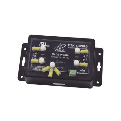 Protector 120 VCA Serie / 20 A / Contacto Seco / EMI/RFI / Paneles de Incendio y Equipo Crítico