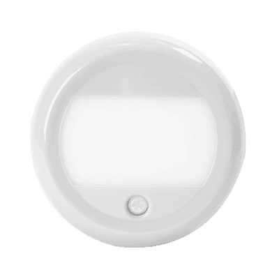 Luz de cortesía circular LED para iluminación de interiores con sensor de movimiento PIR
