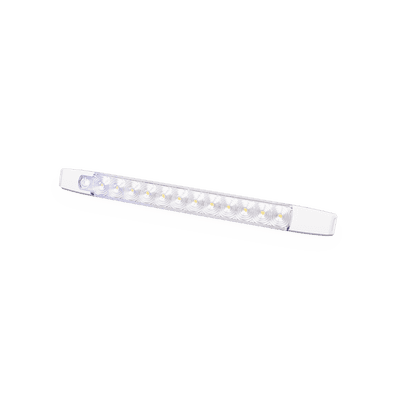 Luz Auxiliar LED Rectangular, 12 LED, 12-24 Vdc,  360 lúmenes