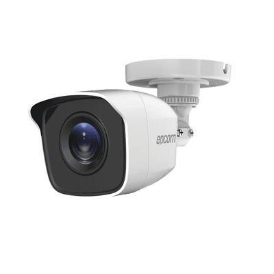 Bala TURBOHD 5 Megapíxel / Lente 2.8mm (85° de Visión) / Exterior IP66 / IR EXIR 20 mts / TVI-AHD-CVI-CVBS / Metal