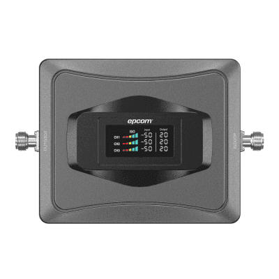 Amplificador de Señal Celular 4G / Mejora las llamadas convencionales y VoLTE / Soporta los datos de las tecnologías 2G, 3G y 4G de TELCEL, AT&T y MOVISTAR / Cubre hasta 1000 m2.