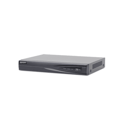 DVR 2 Megapixel / 4 Canales TURBOHD + 1 Canal IP / 1 Bahía de Disco Duro / H.264+ / 1 Canal de Audio / Vídeoanálisis