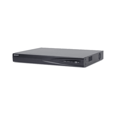 DVR 2 Megapixel / 16 Canales TURBOHD + 2 Canales IP / 2 Bahías de Disco Duro / 1 canal de Audio / H.264+