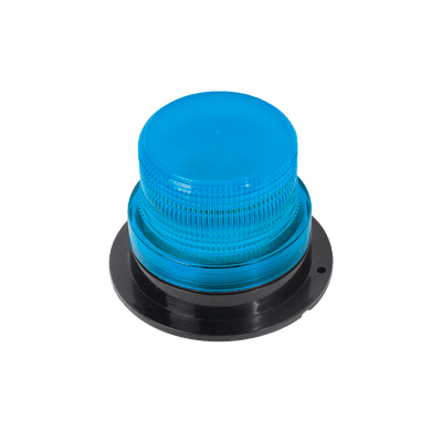 Burbuja brillante de Larga Vida Útil, con 8 LEDs, Color Azul, Domo Azul, 12Vcd