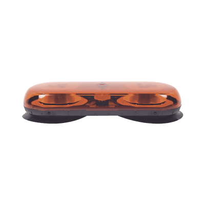 Mini Barra con 18 LED, Color Ámbar con Montaje Magnético de Succión