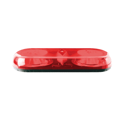 Mini Barra de Luces Serie X606S, con 18 LED, Color Rojo, Montaje Succión e Imán