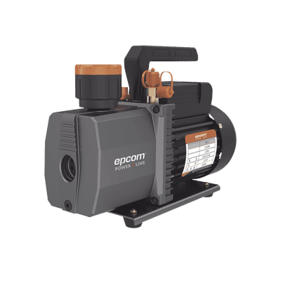 Bomba de vacío/ para aire acondicionado / 2 estados /  Motor de 1/2 HP / Voltaje 110 Vca / Acople de ingreso de 1/4" x 3/8" con válvula de retención integrada