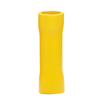 Conector a tope aislado / 12-10 AWG / Amarillo / Paquete de 25 piezas.