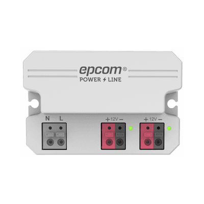 Fuente de alimentación /  12 Vcc / 2 Amperes / Terminales de entrada para Vca en 2 pines / 2 salidas para Vcc en 2 pines