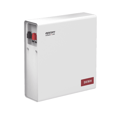 Batería de Litio Hierro Fosfato (LiFePO4)  de 5 Kwh, 51.2 Vcc, 100 Ah, Outdoor, Instalación a pared