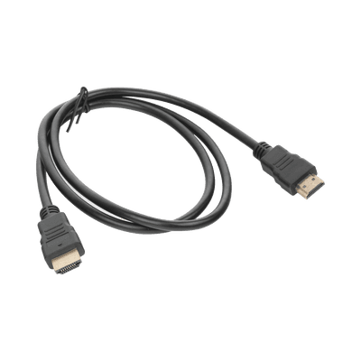 Cable HDMI de 1 Metro (3.28 pies) (High Speed) / Resolución 4K / Soporta Canal de Retorno de Audio (ARC)/ Soporta 3D / Blindado para Reducir Interferencia / Chapado en Oro / Alta Resistencia y Durabilidad.