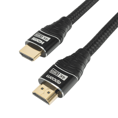 Cable HDMI de 3 Metros (9.84 Pies) | Alta Definición | Longitud | Versión 2.0 | Alta Velocidad 18Gbps | 4K@60Hz | Conectores Chapados en Oro | Tipo Redondo