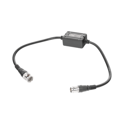 AISLADOR DE TIERRA por BNC / ELIMINE eficazmente los problemas en el video como el RUIDO, DIAFONIA, INDUCCIÓN e INTERFERENCIAS causadas por los lazos de tierra. Compatible con cámaras HD-TVI/CVI/AHD/CVBS de hasta 2 MP.