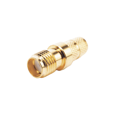 Conector SMA Hembra Inverso de Anillo Plegable para Cable RG-8/X, 9258, LMR-240, LMR-240UF,  LMR-LW240, Oro/Oro/Teflón.