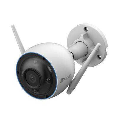 Bala WiFi / 5MP (3K) / Detección humana / Detección de Vehiculo / Sirena / Luz Parpadeante / Colores en Oscuridad / Micro SD / Uso en Exterior