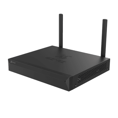 NVR Inalámbrico (WiFi) de 8 Canales IP / Admite Cámaras hasta 5 Megapixel (3K) / Salidas HDMI y VGA  / H.265 / Almacenamiento Expandible hasta 8 TB