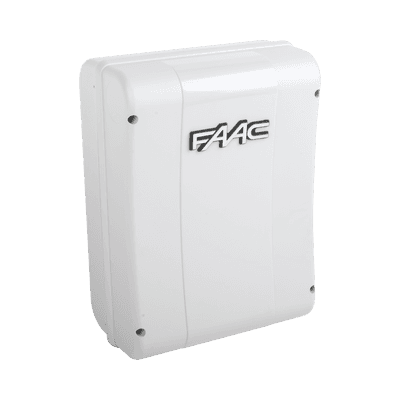 Cuadro de mando FAAC E024S para operadores abatibles  FAAC S418 y FAAC 770N