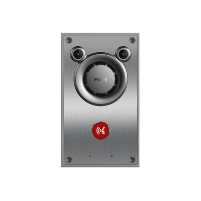 Intercomunicador IP de Emergencia / Altavoz 10W / 2 Líneas SIP / IP66 e IK10 Anti-vandálico / PoE 802.3af / Doble Micrófono con Reducción de Ruido / -40°C a 70°C