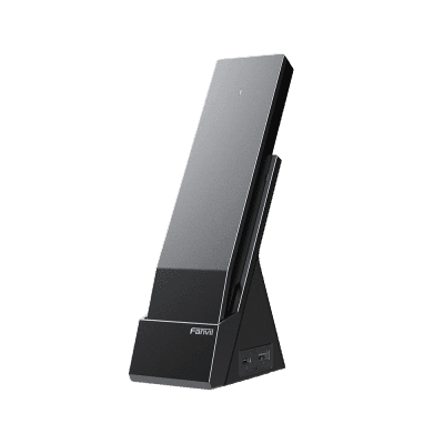 Teléfono IP Inalámbrico para Hotelería con Wi-Fi 6 Doble Banda, 6 Teclas DSS,Material Antibacterial