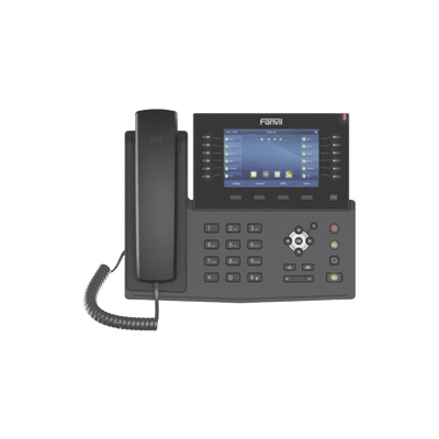 Teléfono IP empresarial para 20 lineas SIP, Bluetooth integrado para diademas, PoE y hasta 60 botones DSS con doble puerto Gigabit, soporta recepción de video