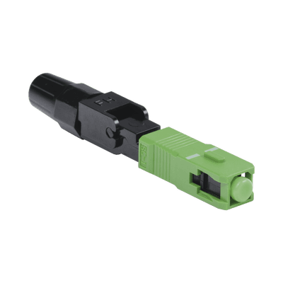Conector Rápido de Instalación en Campo, Monomodo, SC/APC, Pre-Pulido, Re-Terminable, Ideal para Aplicaciones FTTx
