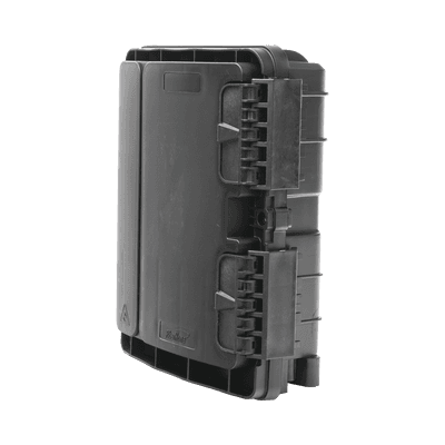 Cierre de Empalme para 20 Fusiones de Fibra Óptica, Exterior, 8 Acopladores SC/APC, Incluye Splitter 1x8, IP65 Versión Cargada