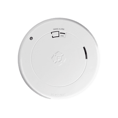 Alarma de Humo First Alert SM210L / Sensor Fotoelectrico / Batería de Litio Sellada de 10 Años / Luz de Seguridad / Rango de Temperatura 4.4°C a 37.8°C/ Cumple UL217, CSFM, NFPA 72, NFPA 101, ICC