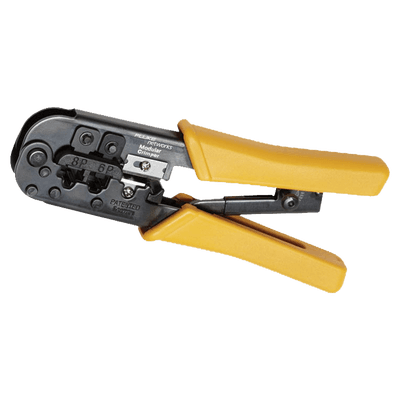 Pinzas para Terminación de Conectores RJ45 de 8 Posiciones y RJ11/RJ12 de 4 y 6 Posiciones