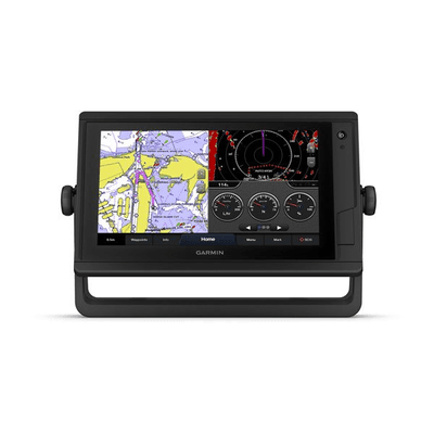 GPSMAP 922 PLUS / 9" WSVGA Táctil / 1024x600 px / GPS+GLONASS 10 Hz / IPX7 / 10-32V DC / Compatible Sondas Garmin / Mapas Garmin BlueChart LakeVü