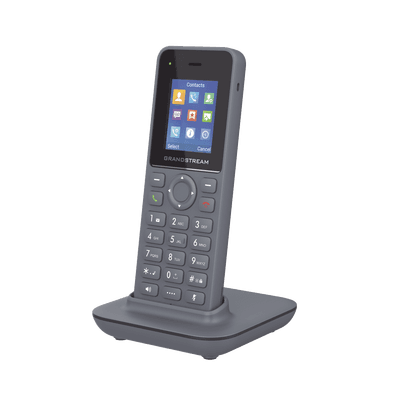 Teléfono Inalámbrico DECT HD, Hasta 20 cuentas SIP por sistema, Conferencia de audio de 3 vías, Audio HD