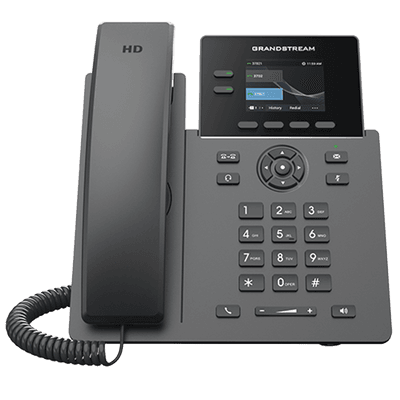 TELÉFONO IP POE GRADO OPERADOR DE 2 LÍNEAS / PANTALLA LCD TFT 2.4 PULGADAS COLOR / 8 BOTONES VIRTUALES MULTIUSO / SEGURIDAD CARRIER-GRADE / COMPATIBLE CON GDMS / AUDIO HD / CONFERENCIAS DE AUDIO 5 VÍAS