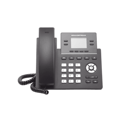 Teléfono IP Grado Operador, 4 líneas SIP, pantalla a color 2.4", PoE, codec Opus, IPV4/IPV6 con gestión en la nube GDMS