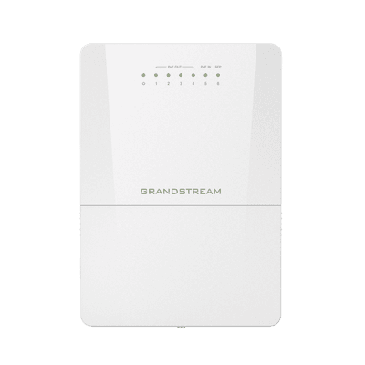 Switch PoE Lite administrable para exteriores de 6 puertos (5GE+1SFP) / Clasificación IP66 a prueba de polvo y agua